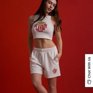 Playboy strawberry shorts